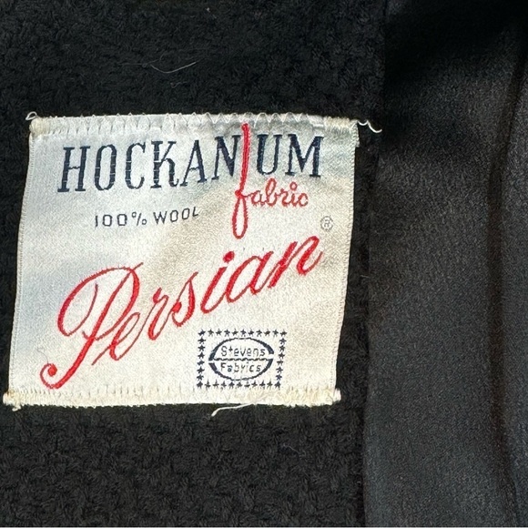 Vintage wool swing coat Joseph Horne Persian wool double breasted - Picture 8 of 11